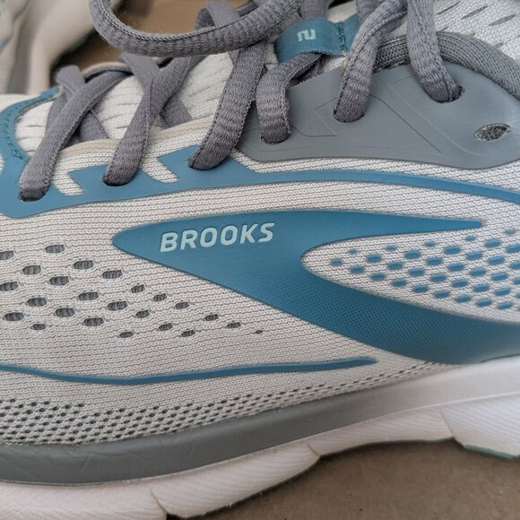 Brooks Trace 1203751B185 Running Shoes Women's Size 8.5B Gray / Green - Picture 7 of 15